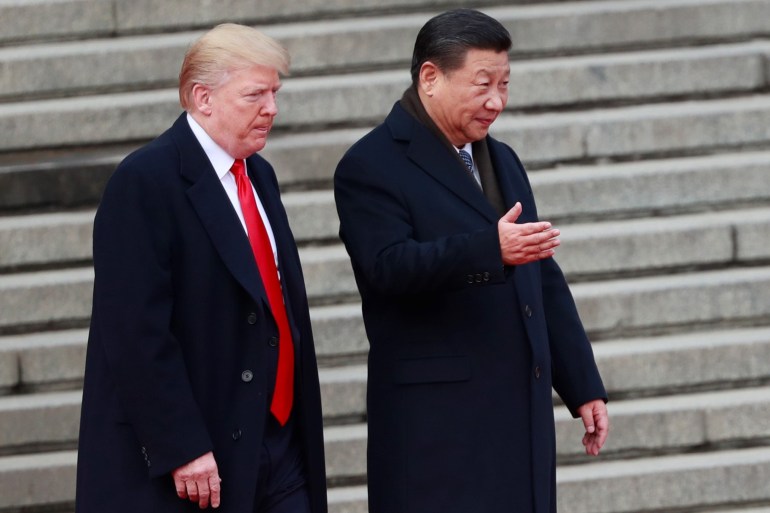 Donald Trump, Xi Jinping, SAD, Kina