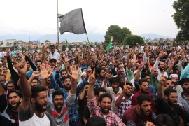 Kašmir, Protest