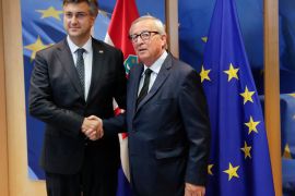 Andrej Plenković, Jean-Claude Juncker
