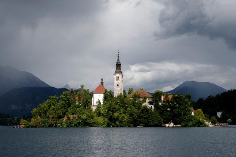 Slovenija, Bled, Crkva