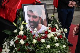 Porodica tvrdi da je Astrit Dehari ubijen u pritvorskoj sobi, koja jse nalazi 100 metara daleko od zgrade tužilaštva u Prizrenu (EPA)