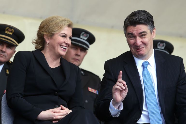 Kolinda Grabar-Kitarović, Zoran Milanović