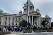 Rasprava o izmjenama zakona izazvala je reakcije brojnih udruženja i organizacija, te je organizovan i protest ispred zgrade Skupštine Srbije (Gordana Momčilović Ilić)