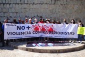 Meksička udruženja novinara izjasnila su se za održavanje skupova, koji će se poklopiti s protestnim kampanjama na internetu (EPA)