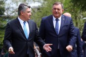 Predsjednik Hrvatske Zoran Milanović protivi se evropskim sankcijama Dodiku (Reuters)