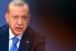 Erdogan je upotrijebio istu rečenicu kao upozorenje protiv Kurdistanske radničke stranke i Stranke demokratske unije (EPA)