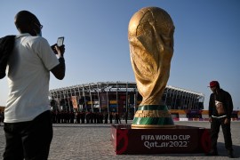 Reprezentacije Katara i Saudijske Arabije u potpunosti su sastavljene od igrača iz domaćih liga tih zemalja (AFP)