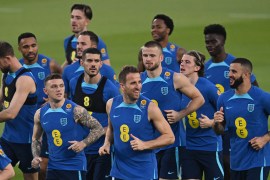 Selektor engleske fudbalske reprezentacije Gareth Southgate ima problema sa povredama igrača (AFP)