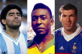 Diego Maradona, Pele i Zinedine Zidane su među fudbalerima koji su obilježili svjetska prvenstva (Getty Images)