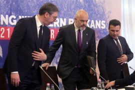 Ideja koju su pokrenuli Aleksandar Vučić, Edi Rama i Zoran Zaev, po svemu sudeći, doživjela je kraj (EPA)