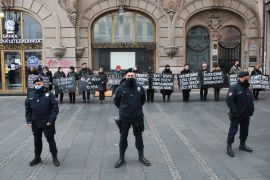 Nevladine organizacije obilježavaju u centru Beograda 29 godina od zločina u Štrpcima (Milos Tesic/ATAImages/PIXSELL)