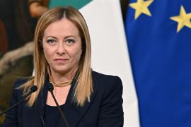 Cilj ove vlade je više približiti Italiju Balkanu, rekla je Giorgia Meloni (EPA)