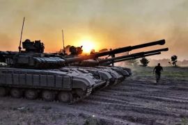 Ukrajinski tenkovi iz ruskog nasljeđa su istrošeni i potrebna im je zamjena nakon mjeseci borbe (AFP)