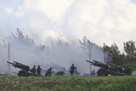 Nedavna vojna obuka na američkim haubicama u južnom Tajvanu (Reuters)