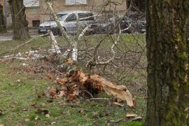 Olujni vjetar načinio je štetu u nekoliko hrvatskih gradova (Pixsell)