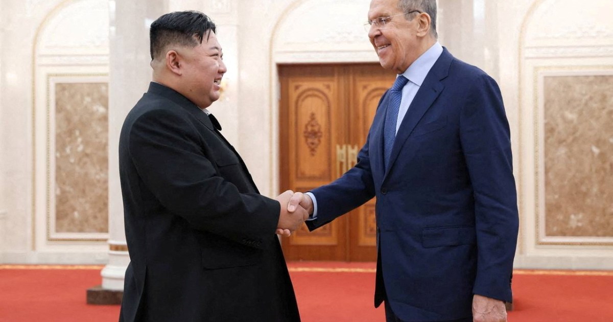 Kim Jong-un primio Lavrova, razgovarali više od sat vremena | Sergej Lavrov  Vijesti | Al Jazeera