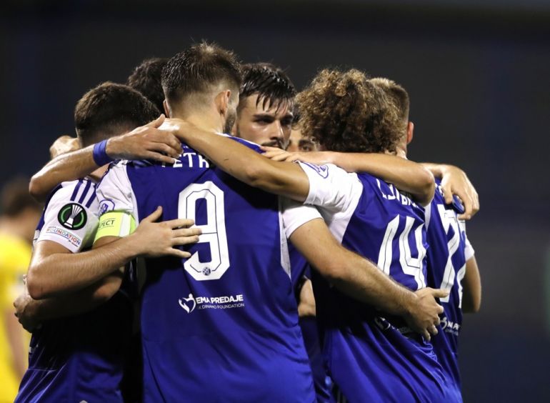Nogometaši Dinama pobijedili su Astanu sa 2:0