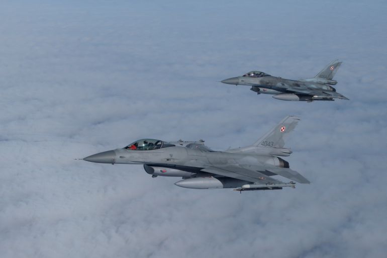 Rusija je upozorila protiv isporuke F-16 Ukrajini, a njen ambasador u Danskoj rekao je u augustu da bi to predstavljalo 'eskalaciju sukoba' (Reuters)