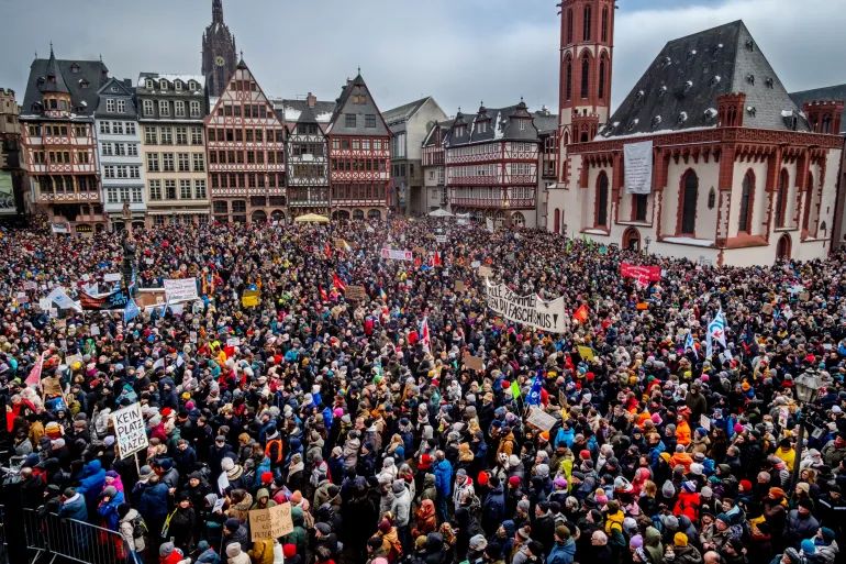 Protesti protiv AfD-a u Njemačkoj