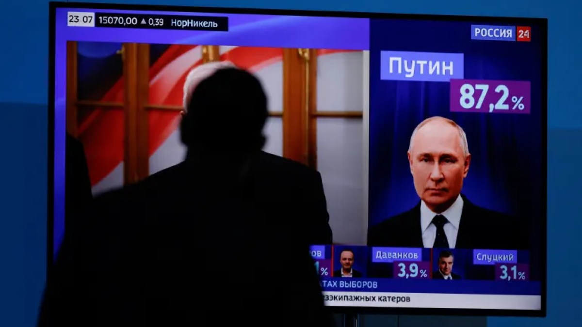 Putin uvjerljivo pobijedio na ruskim predsjedničkim izborima | Rusija  Vijesti | Al Jazeera