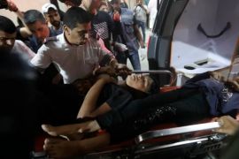 Palestinci zbog kolapsa zdravstvenog sistema imaju problem oko prijema ranjenih civila [Ismael Abu Dayyah/AP]