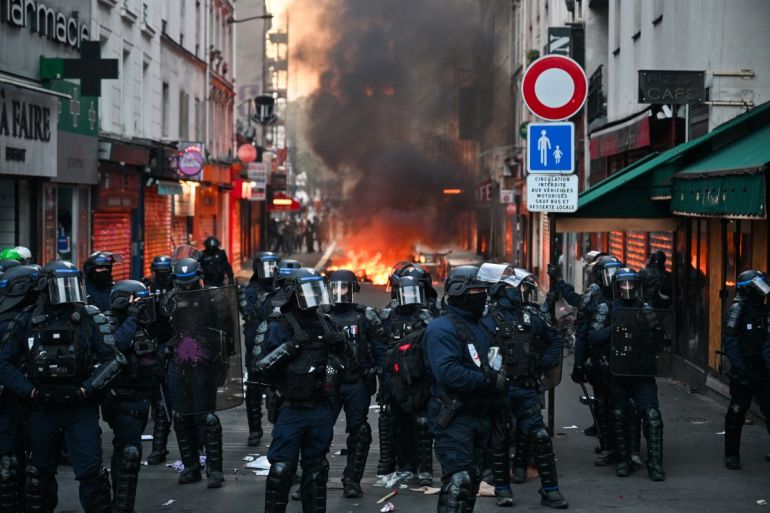Francuska se suočava sa &scaron;iroko rasprostranjenim gnjevom koji je pro&scaron;log vikenda eskalirao u nasilne proteste (Matthieu RONDEL / AFP)